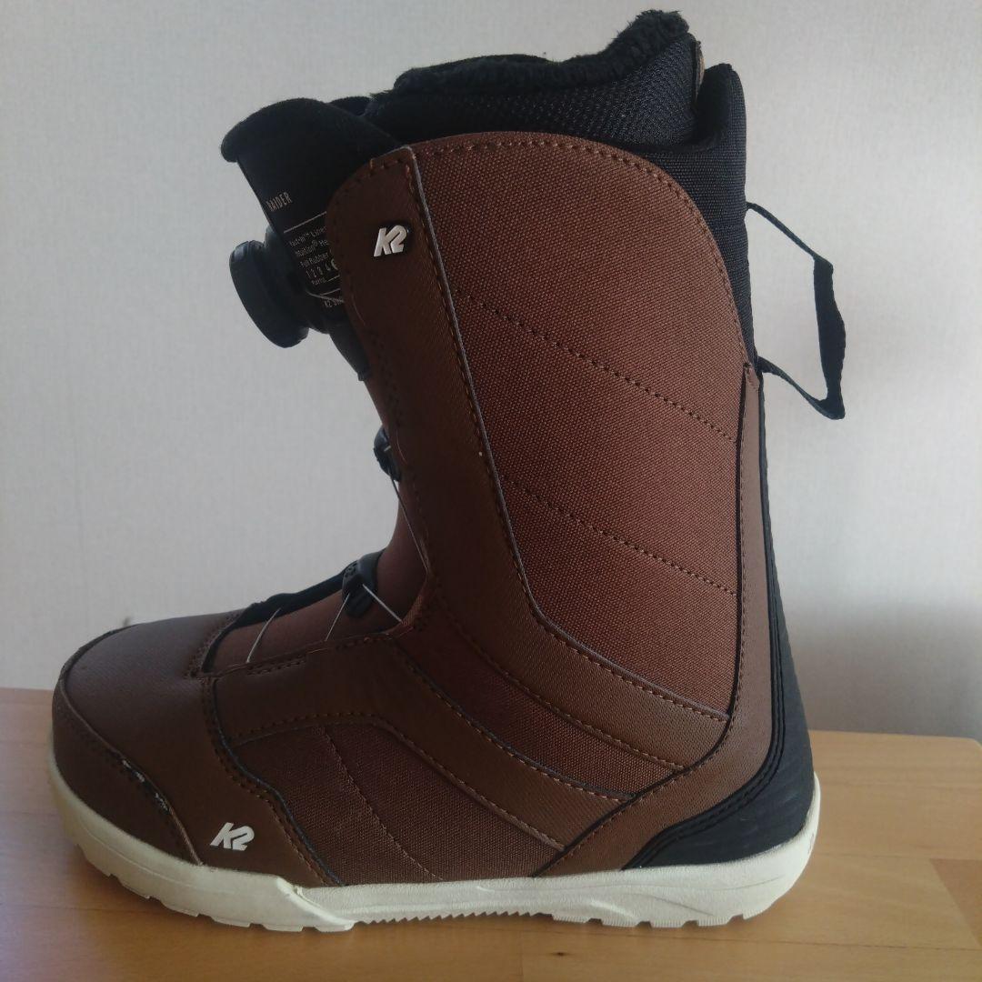 K2 スノーボードブーツ 25センチ ボアシステム ブラウン