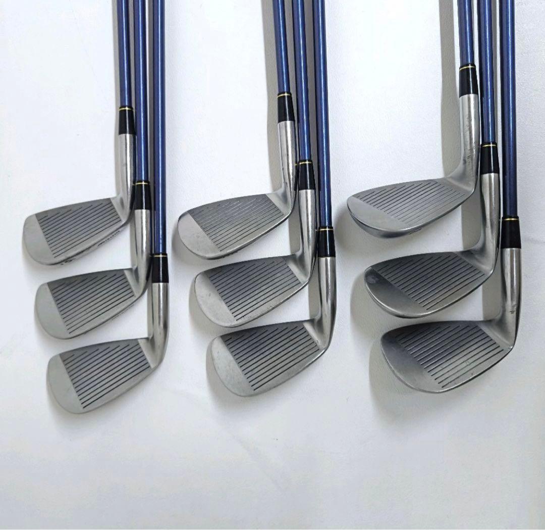 \"最終値下げ\" ミズノ　ゴルフ　アイアンセット　u7パター付き