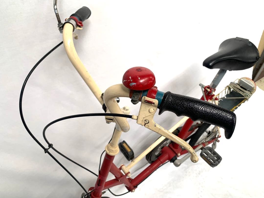 【現状品】送料無料ベルトドライブ折り畳み自転車 ミニベロ 小径車 14インチ