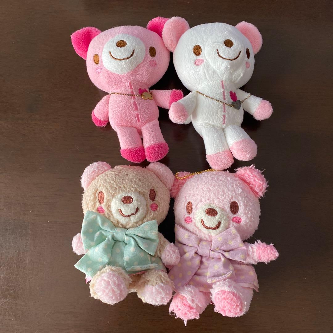 メゾピアノ　コロンちゃん　ぬいぐるみ　マスコット　非売品　4体セット