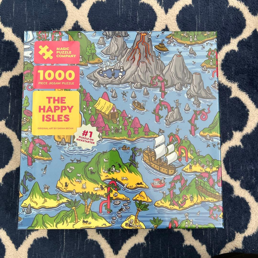 THE HAPPY ISLES 1000ピースジグソーパズル（未開封）