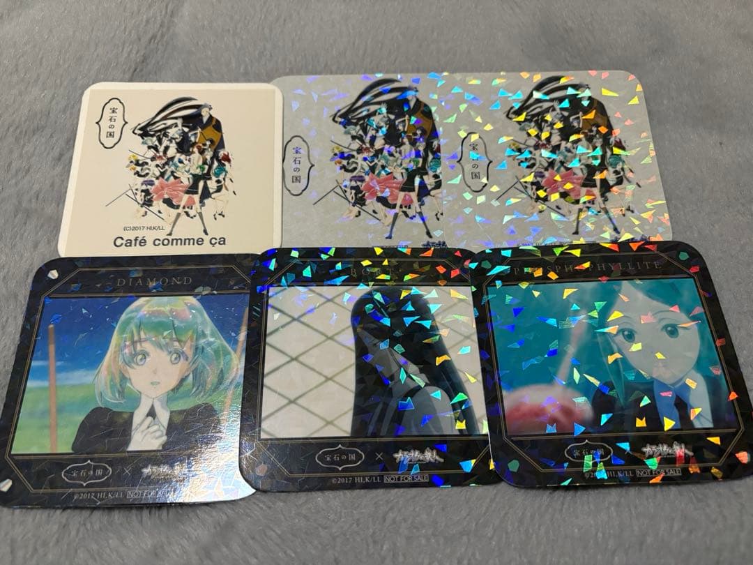 宝石の国　コースター6枚セット