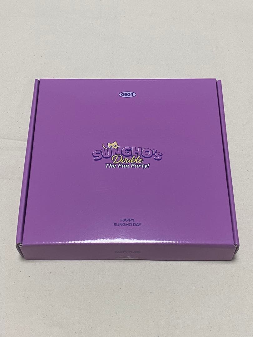 BOYNEXTDOOR ソンホ　センイルグッズ　プレート