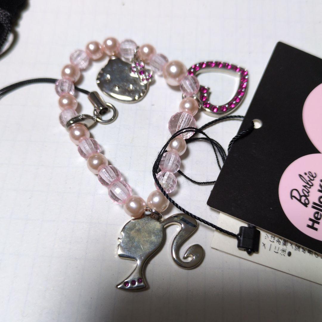 Barbie Hello Kitty ストラップ　バービー　ハローキティコラボ