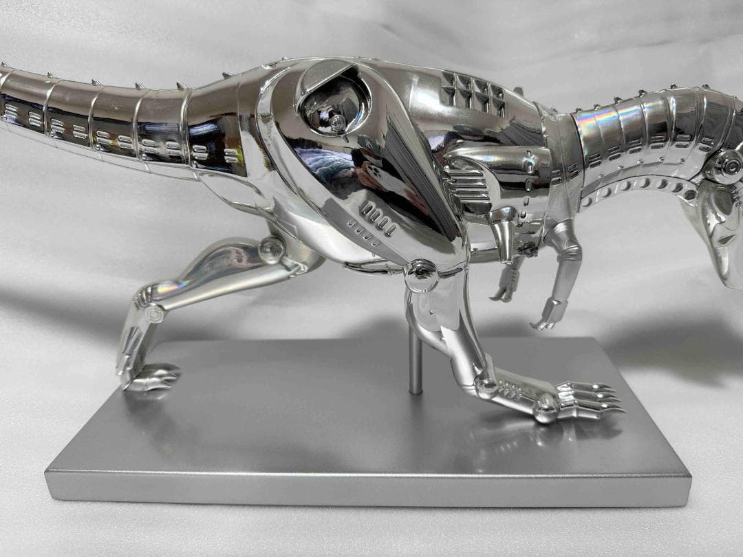 空山基 Sorayama Hajime T-Rex サイボーグ恐竜 (シルバー)