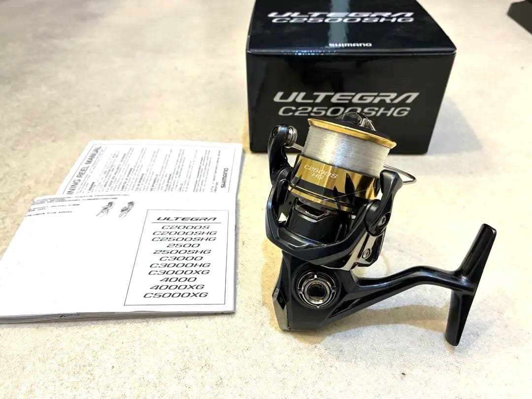 シマノ　25 ULTEGRA アルテグラ　C2500SHG スピニングリール