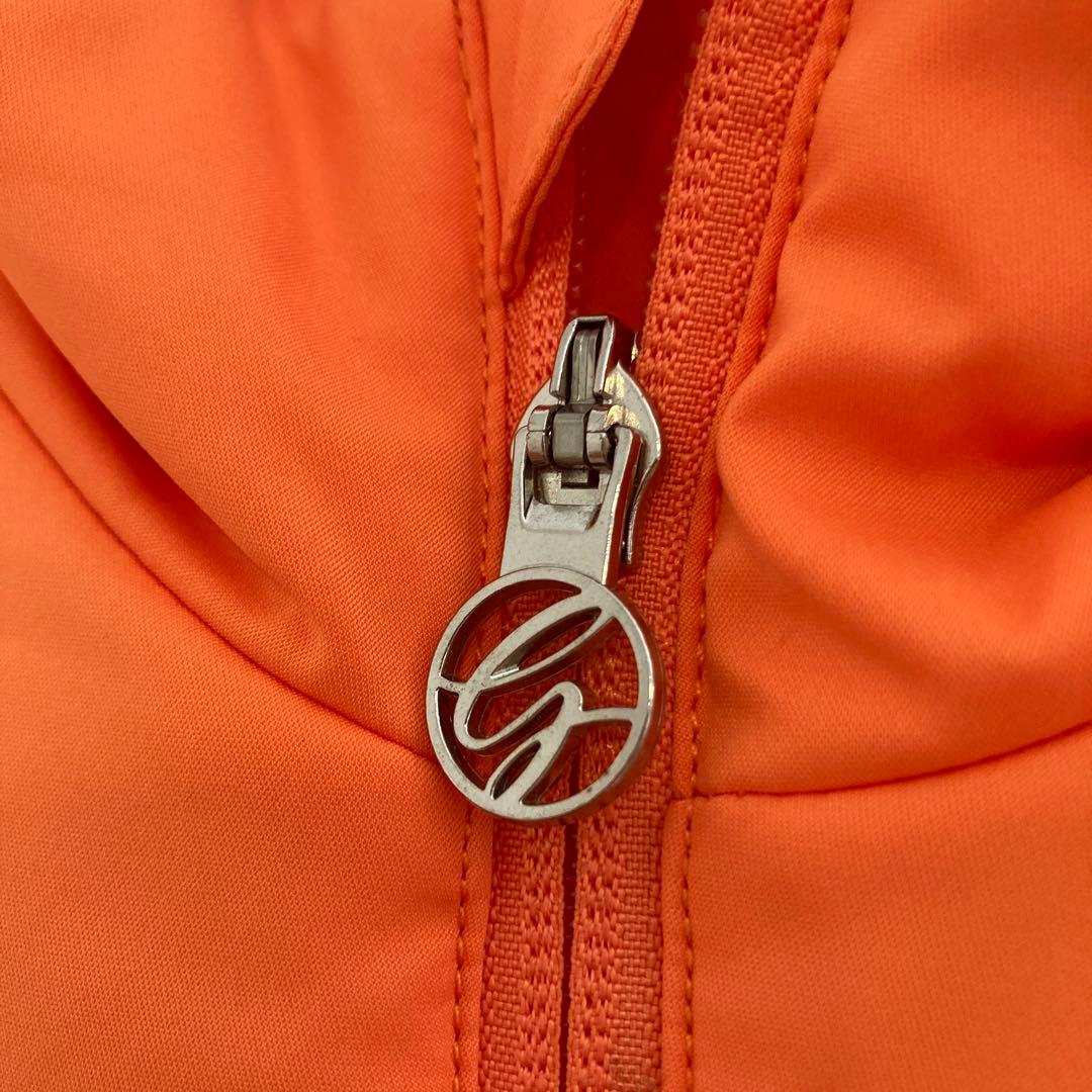 DESCENTE オレンジ 電熱中綿ジャケット レディース　Lサイズ　美品