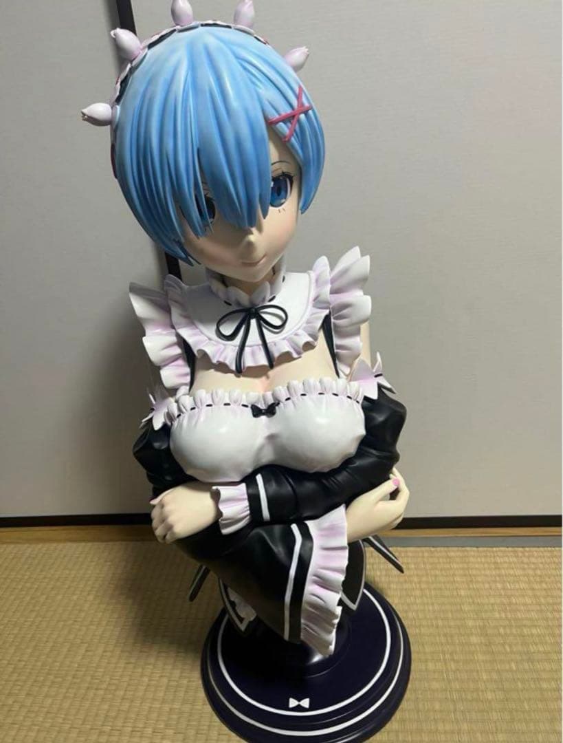 レム フィギュア リゼロ Re:ゼロ 胸像 海外版 キャストオフ