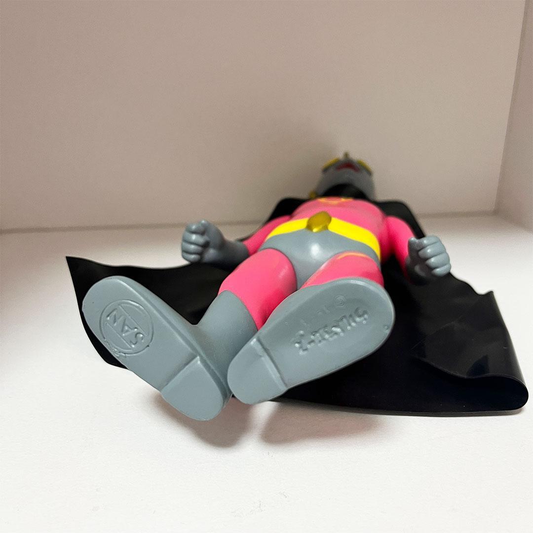 【貴重】マルサン ウルトラエース ソフビ 復刻版 怪獣新聞