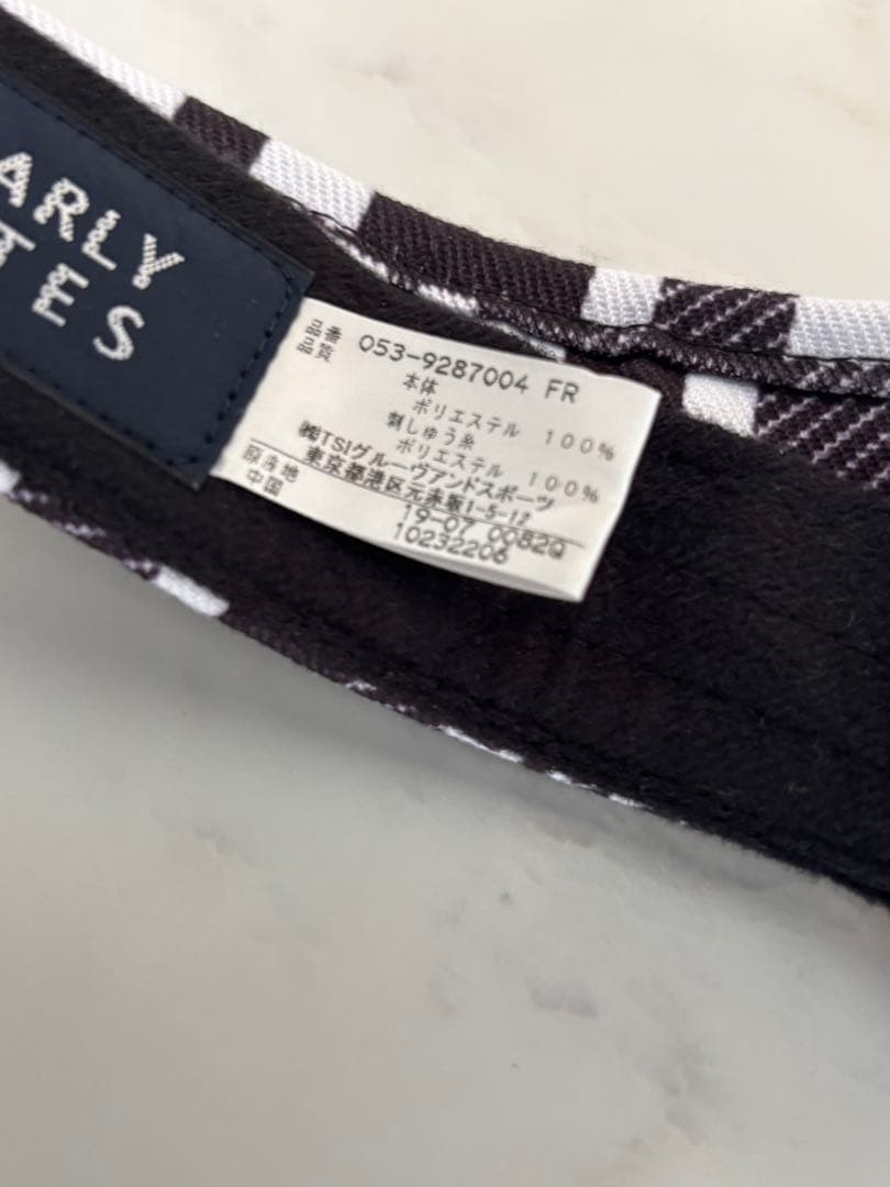 パーリーゲイツ　裏地付きスカート・サンバイザー