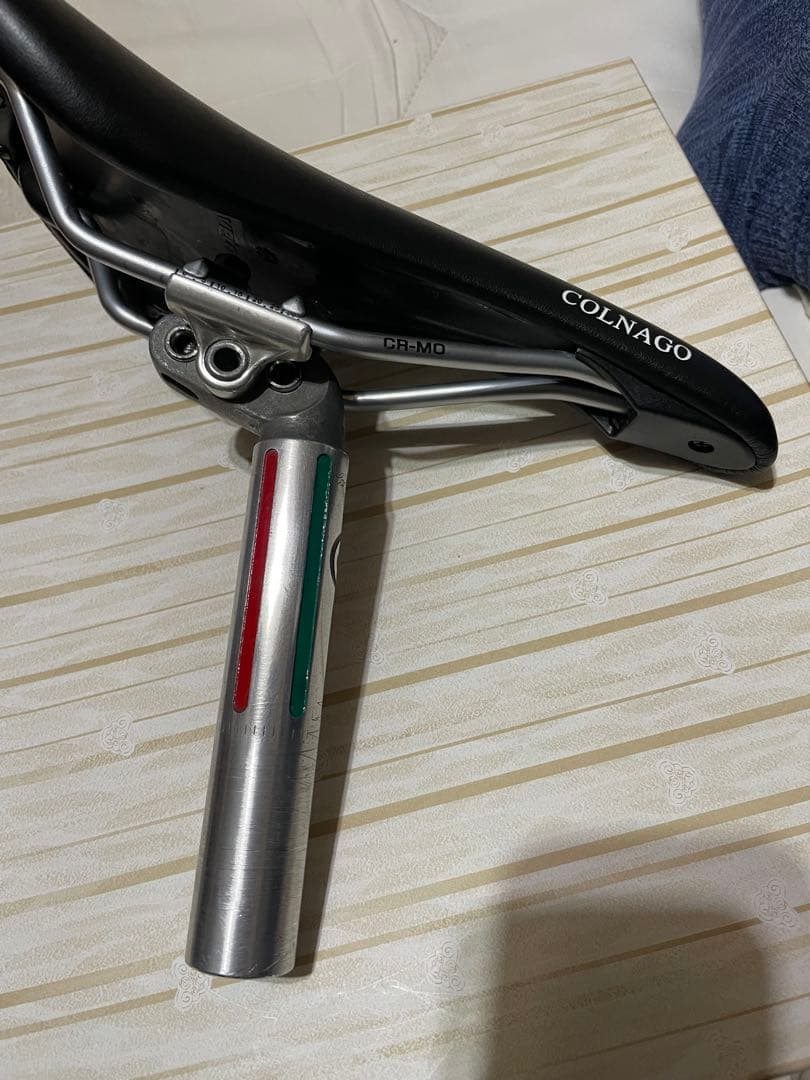カンパニョーロスーパーレコード27.2ミリコルナゴ刻印シートポスト　シートピラー