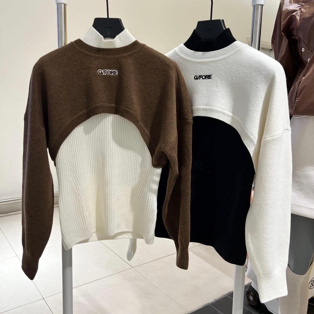 G/FORE ジーフォア レディース ゴルフ トップス セーター ニット bro