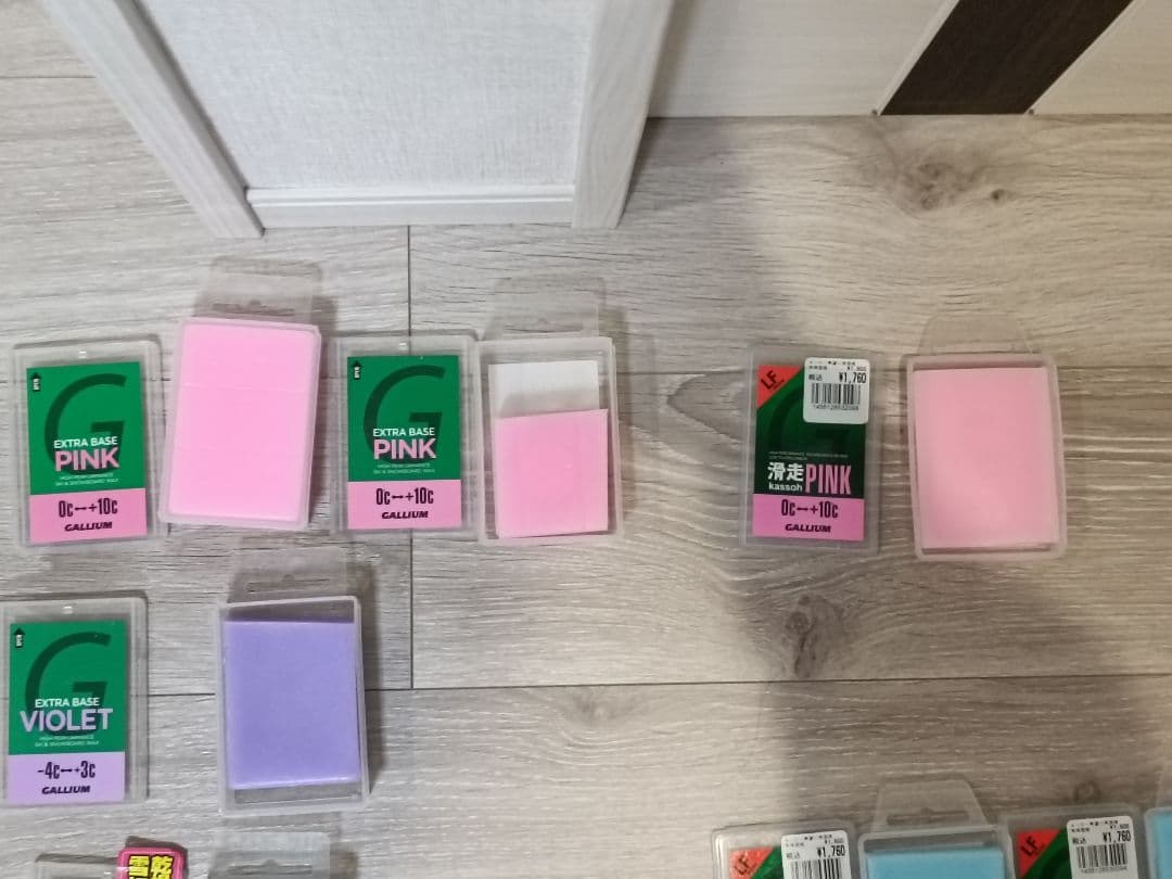 ガリウム/OW スキー/スノーボード用ワックスセット　合計11点