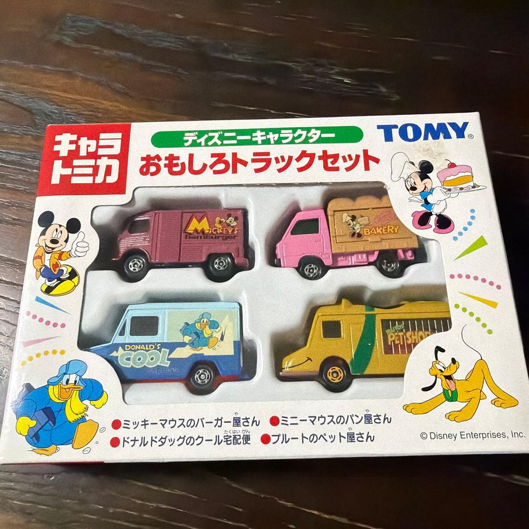 ディズニーキャラクター キャラトミカ おもしろトラックセット