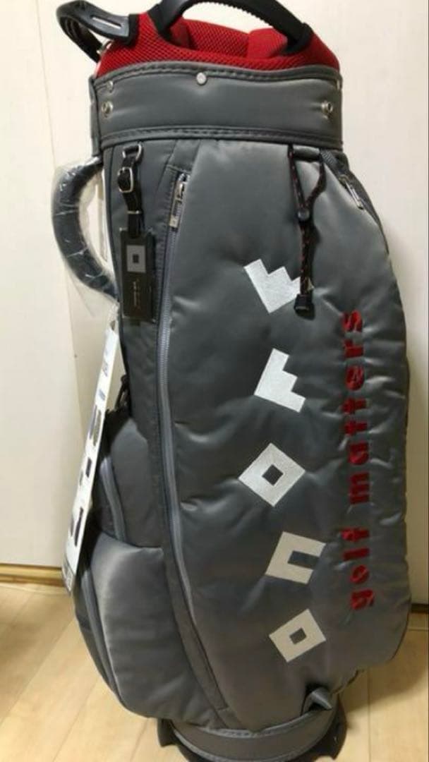martin⭐︎オノフONOFFグレー キャディバッグ 収納ポケット付き