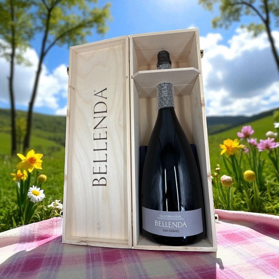 【大型ボトル】BELLENDA サン・フェルモ スパークリングワイン 3L 木箱