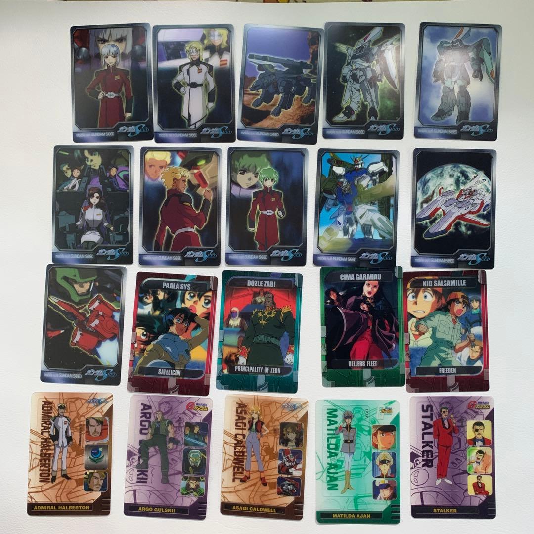 ガンダム　カード　森永　　　　　　　　　　　　　　d