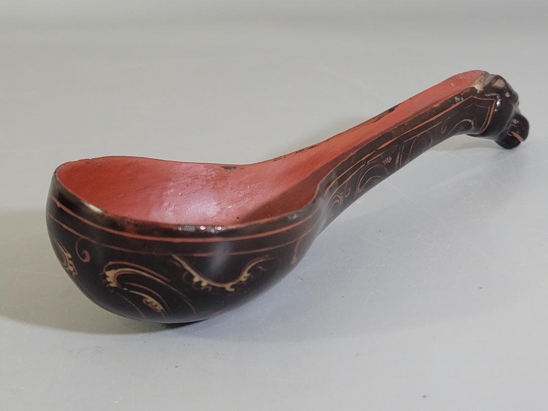 古美術 中国 楚 漆器 二件 数寄者蔵品