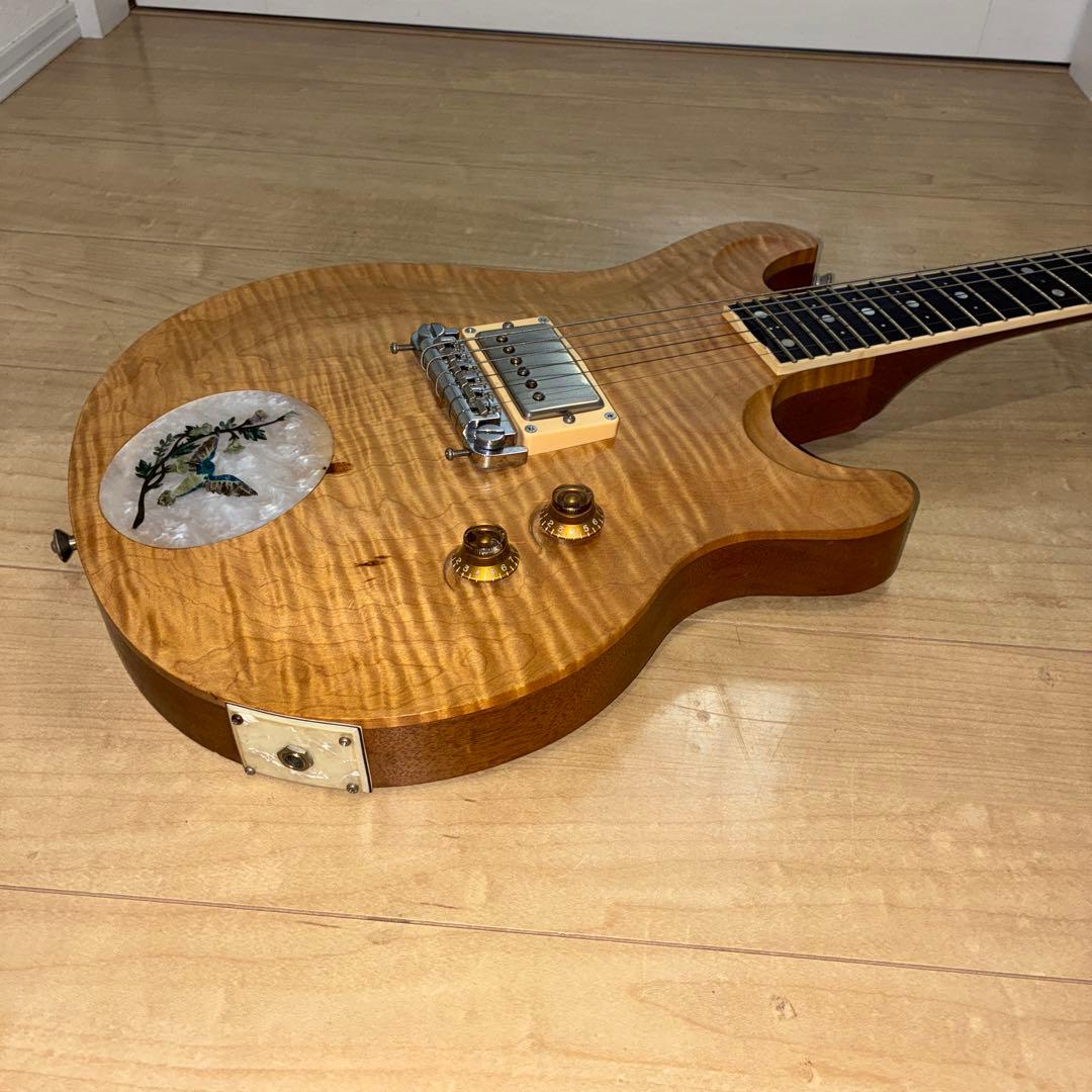 自作　エレキギター　詳細不明　かっこいいですがジャンク　ディマジオピックアップ