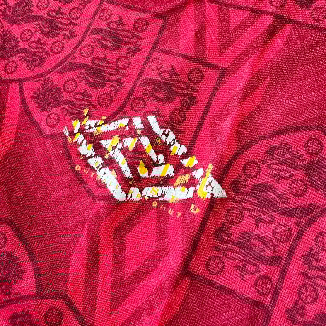 【希少アウェイモデル】イングランド代表 ９３／９５（A）襟付きモデル