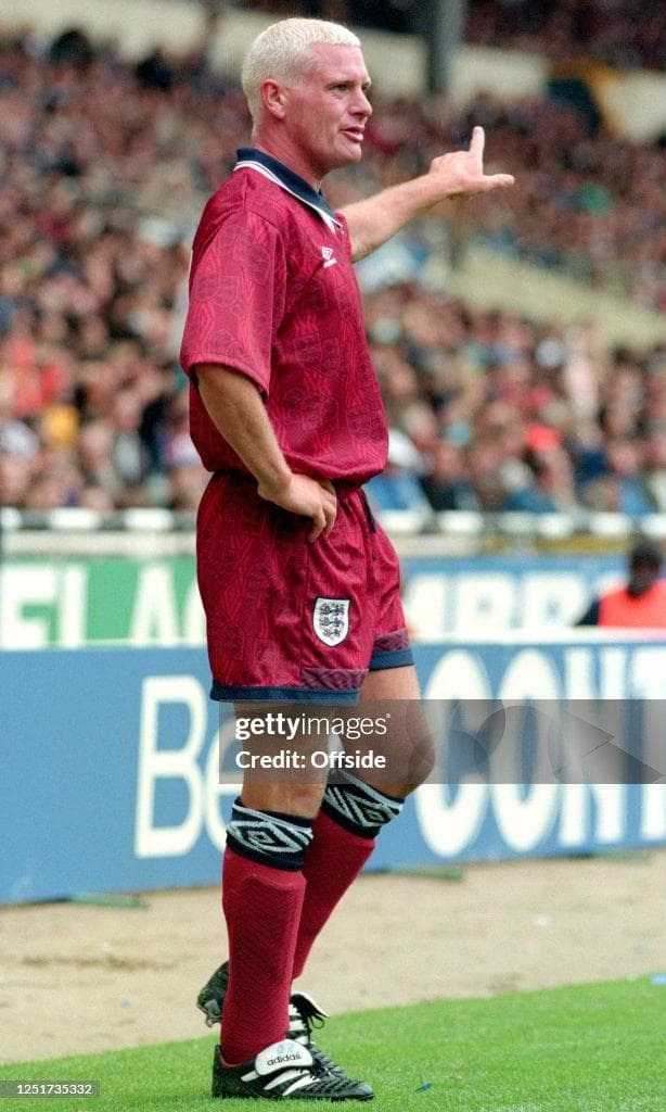 【希少アウェイモデル】イングランド代表 ９３／９５（A）襟付きモデル