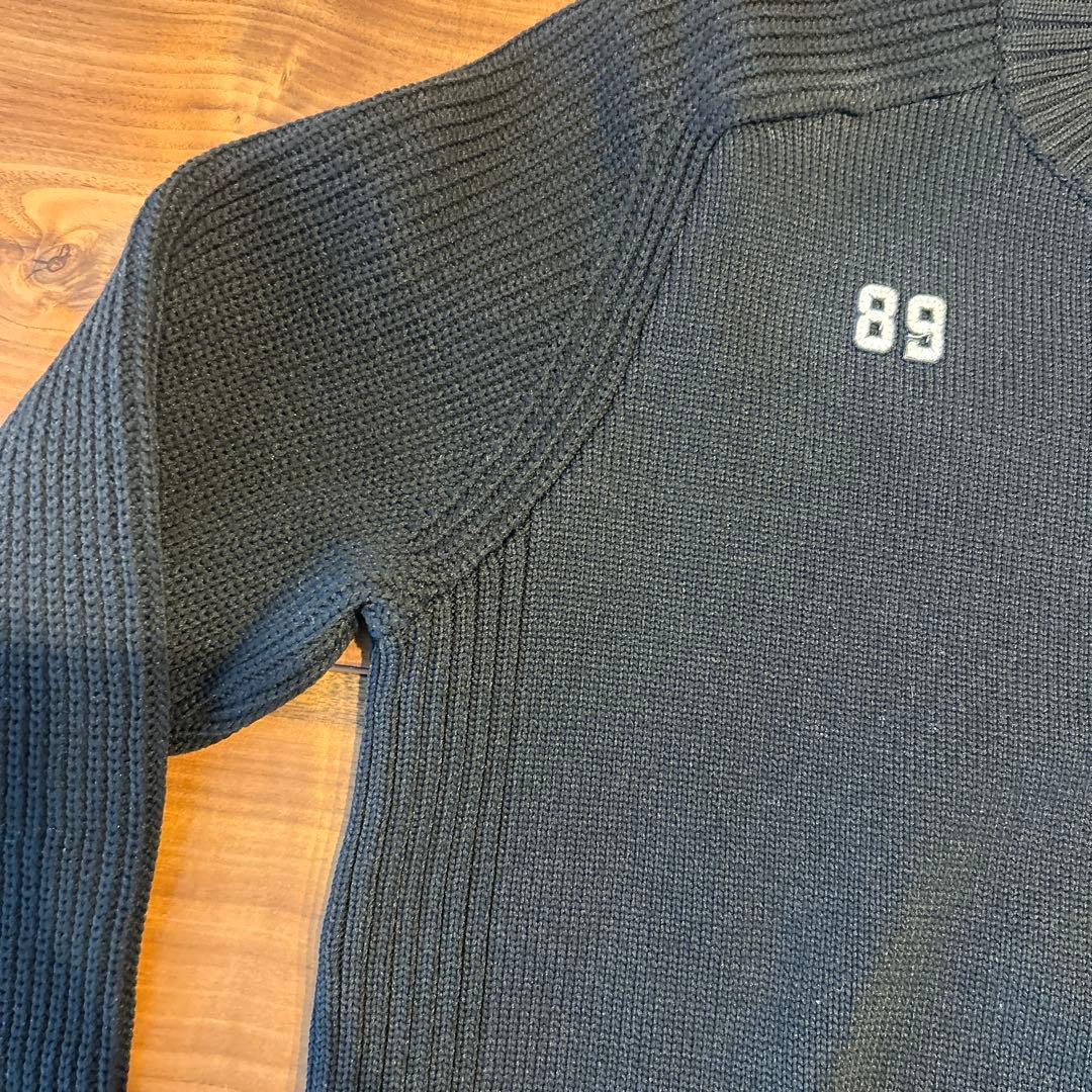 PEARLY GATES ブラックニットセーター サイズ1