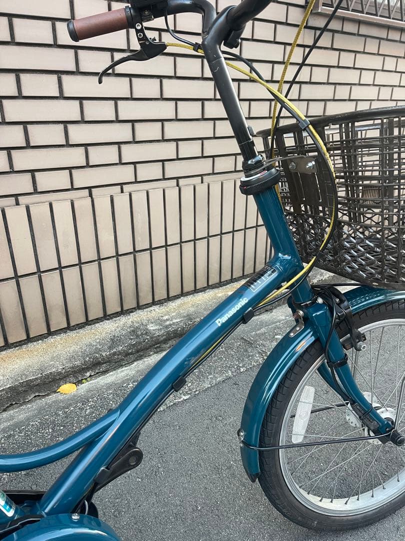 12ahパナソニックミニ電動アシスト自転車20インチ