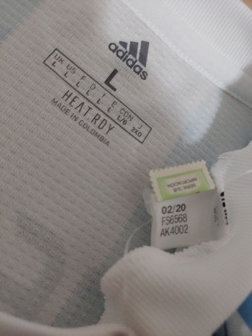 【正規品/タグ付き】アルゼンチン代表　メッシ　オーセンティック　ユニフォーム