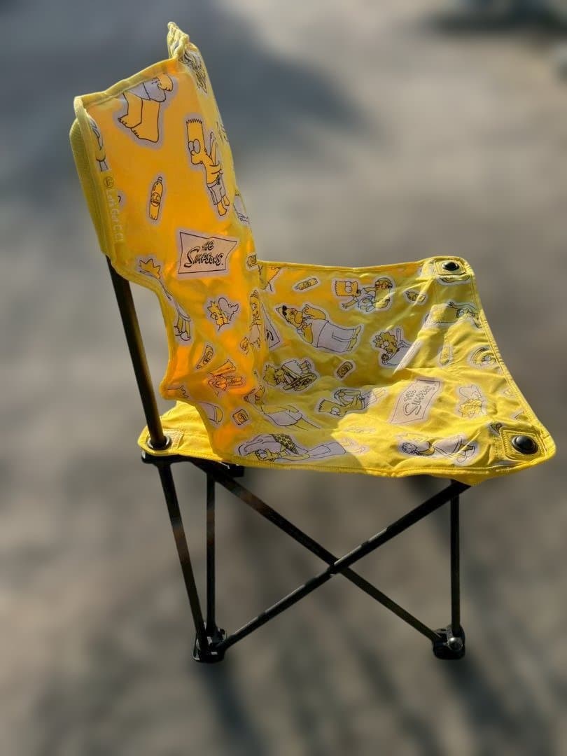 A◆シンプソンズ　折りたたみチェア　ノベルティ　レア　非売品　椅子　アウトドア