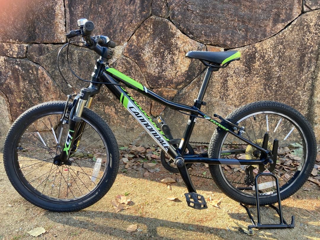 Cannondaleキャノンデール 20インチ キッズバイク ブラック/グリーン