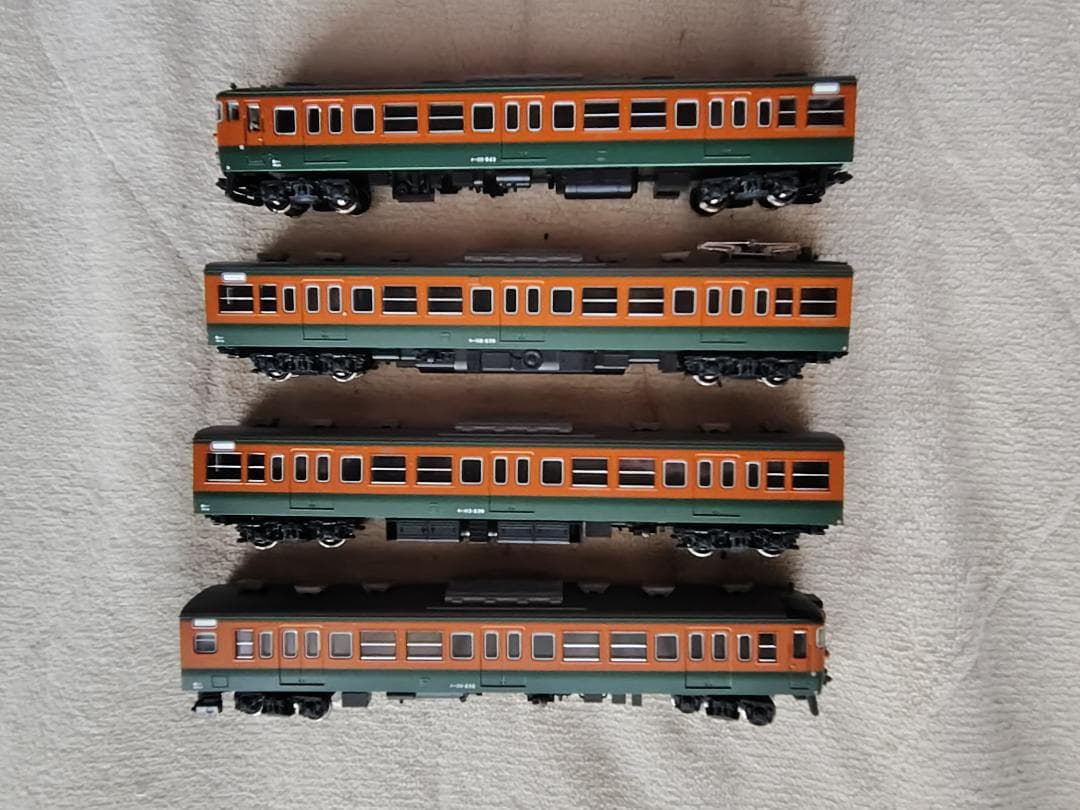 KATO(カトー)10-1588 113系 湘南色4両付属編成セット※ケース違い