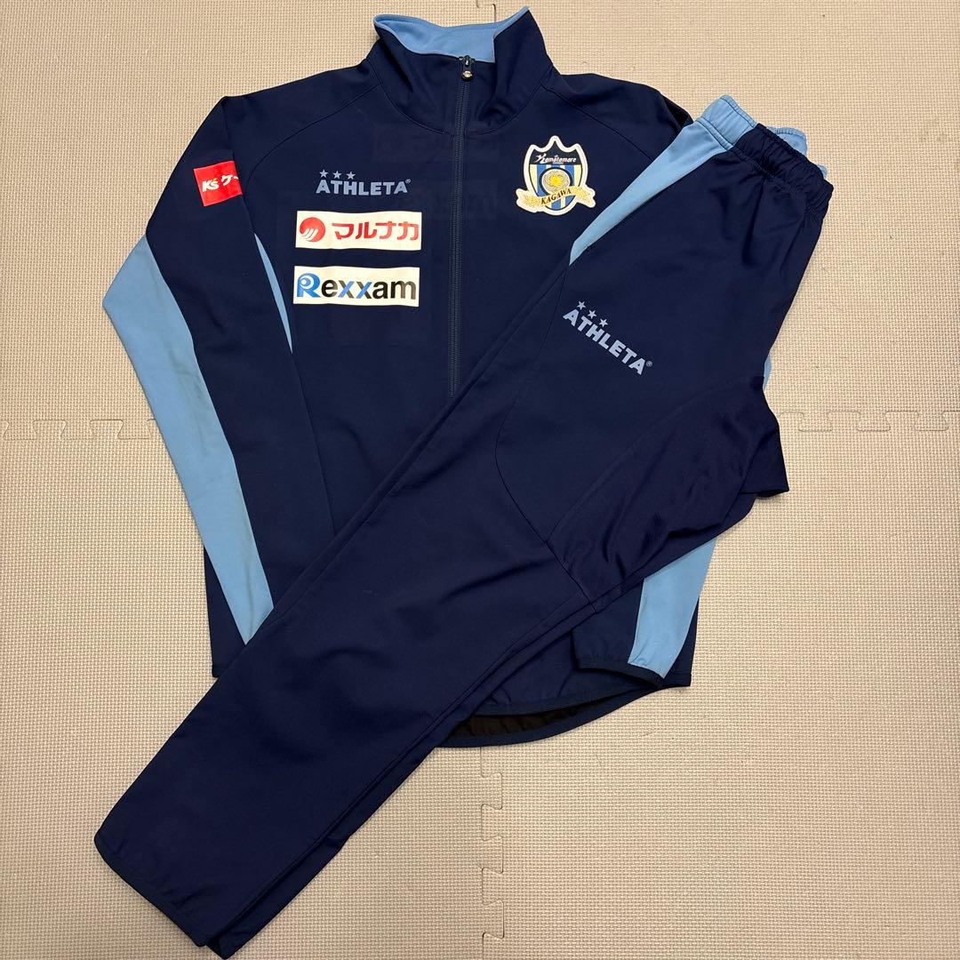 カマタマーレ讃岐　選手使用トレーニングウェア　上下セット