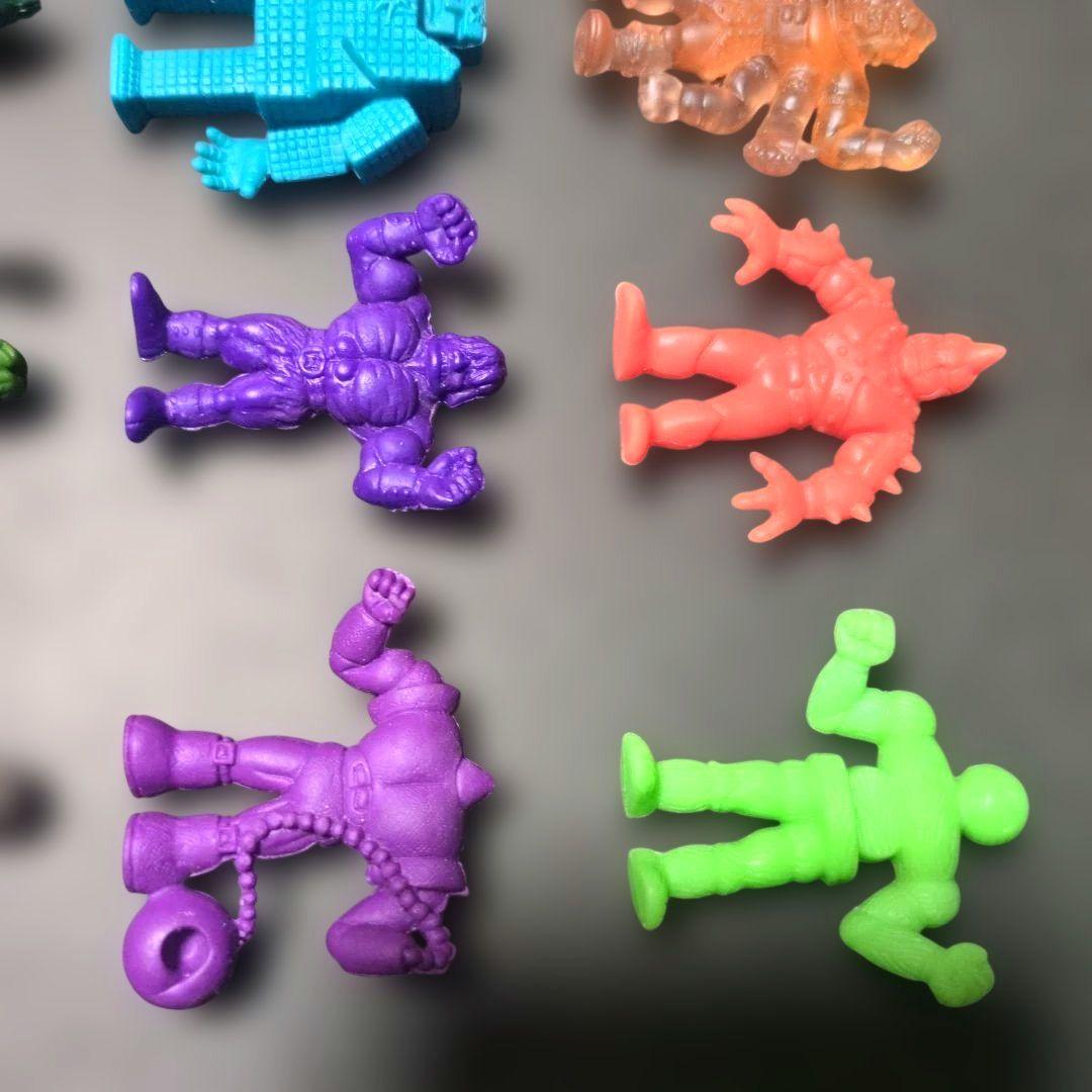 キン肉マン　キン消し　キンケシ　クリア　王位　激レアカラー　蛍光　珍色　消しゴム