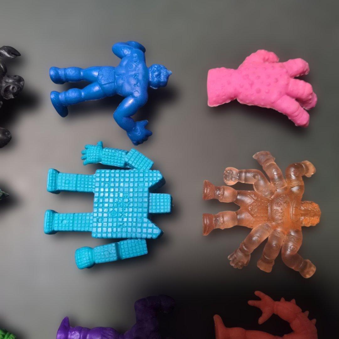 キン肉マン　キン消し　キンケシ　クリア　王位　激レアカラー　蛍光　珍色　消しゴム