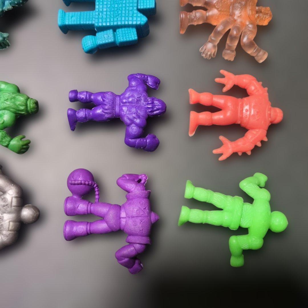 キン肉マン　キン消し　キンケシ　クリア　王位　激レアカラー　蛍光　珍色　消しゴム