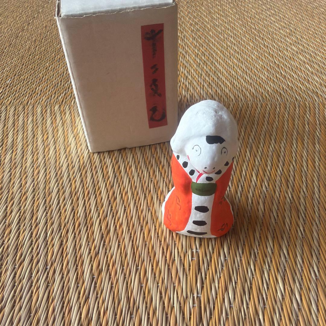 加藤廉兵衛 巳 北条土人形 干支 れんべい人形