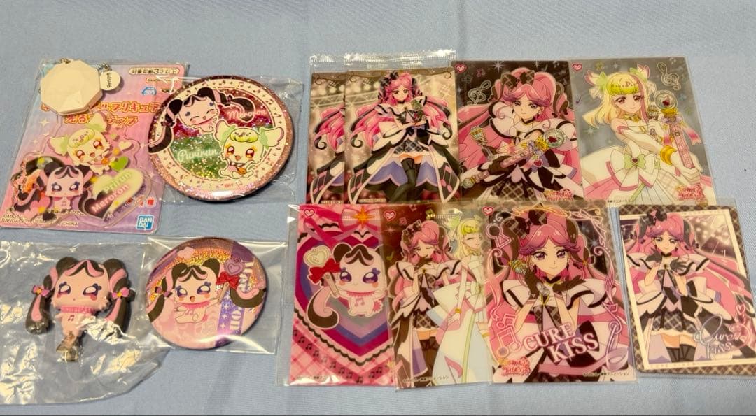 プリキュア まとめ売り 缶バッジ ウエハース ラバスト マスコット エコメルの方