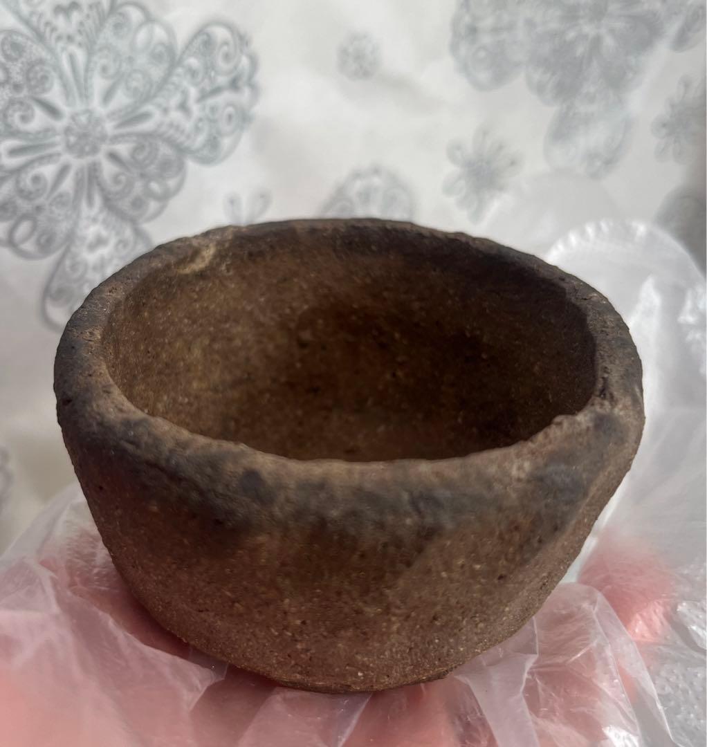 東福寺　小品　盆栽鉢　(1)と(2)の2個セット　　(A3・A4) 豆鉢