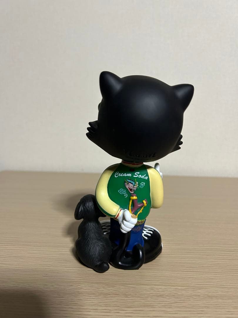 CREAMSODA★TEMMYE★ボビングヘッドフィギュア★新品★4thグリーン