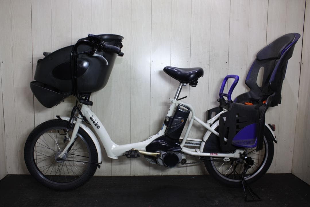 ブリヂストンbikke POLAR e BP0D37 20型 13.2AH 白