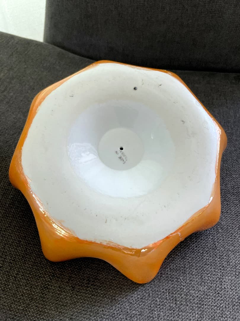 ヴィンテージ 日本の古い 小物入れ 花 形状 デザインプレート