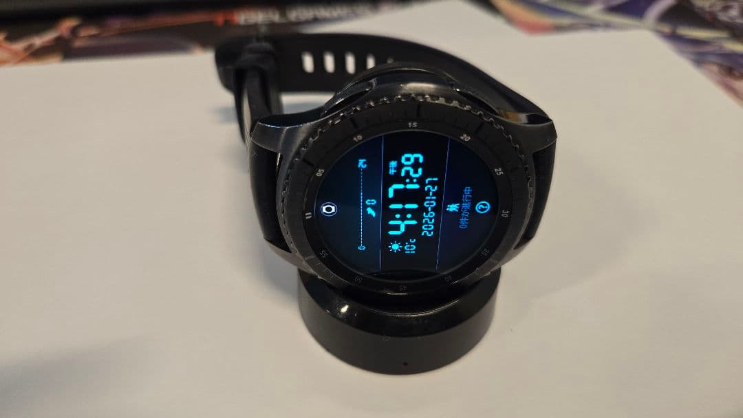 GPSナビウォッチ ブラック