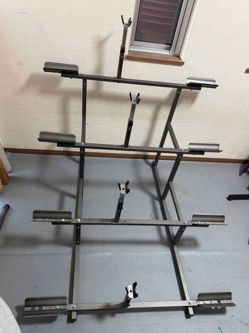 ミノウラ　ひな壇　自転車ディスプレイ　4台