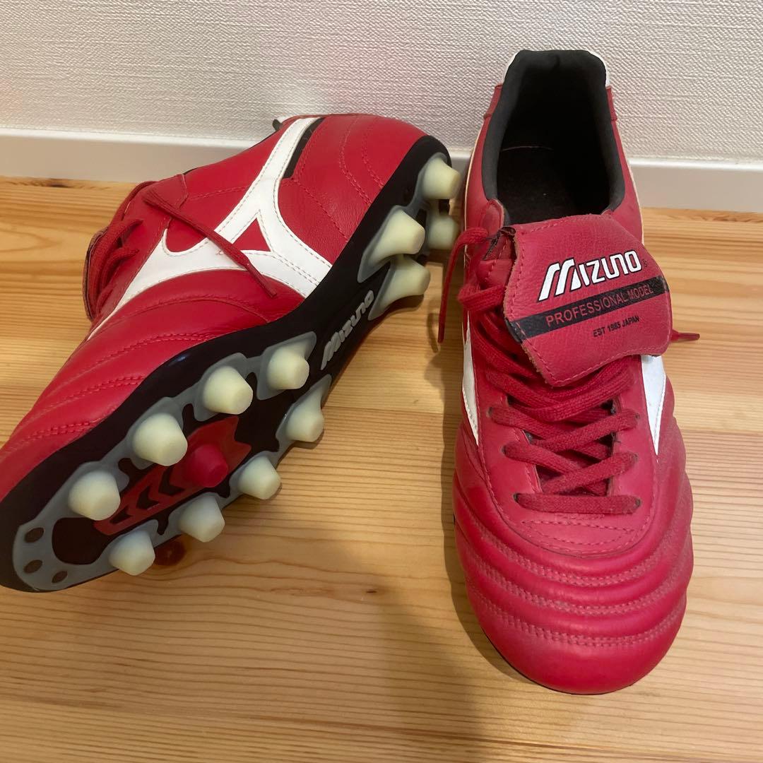 Mizuno モレリア2 サッカーシューズ レッド　26.5cm