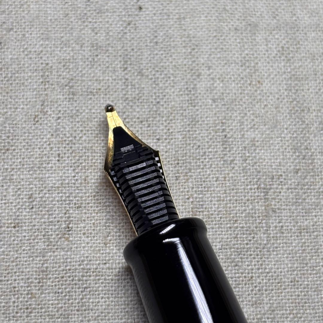 【美品】OHASIDO 手作り万年筆の大橋堂J.S.U 14K エボナイト製