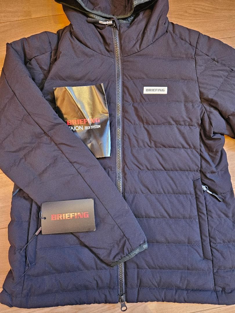 本日限定値下BRIEFINGヒーター付き ダウンジャケットS