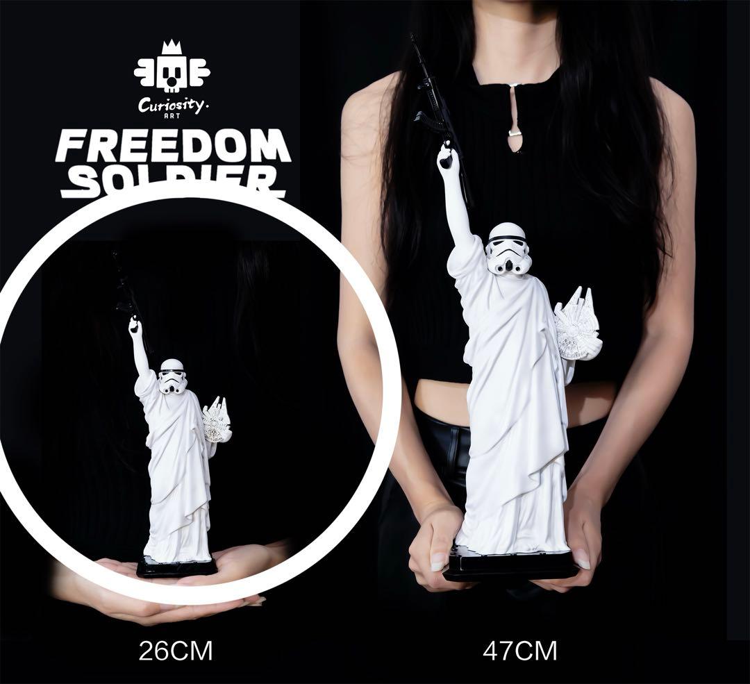 フリードム・ソルジャー　兵士　スタチュー　フィギュア　ポップカルチャー