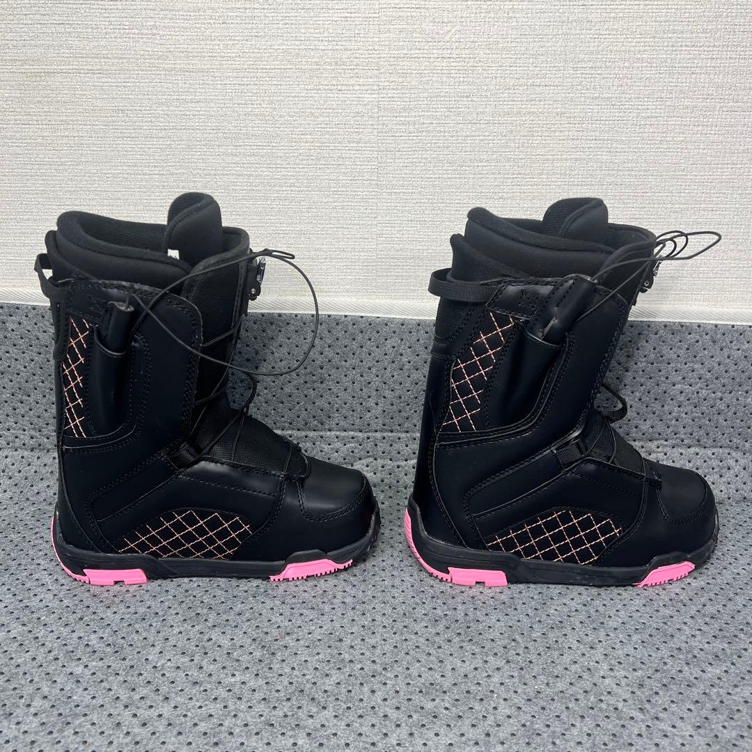 数回使用 23.5cm VAXPOT レディース レースブーツ スノーボード