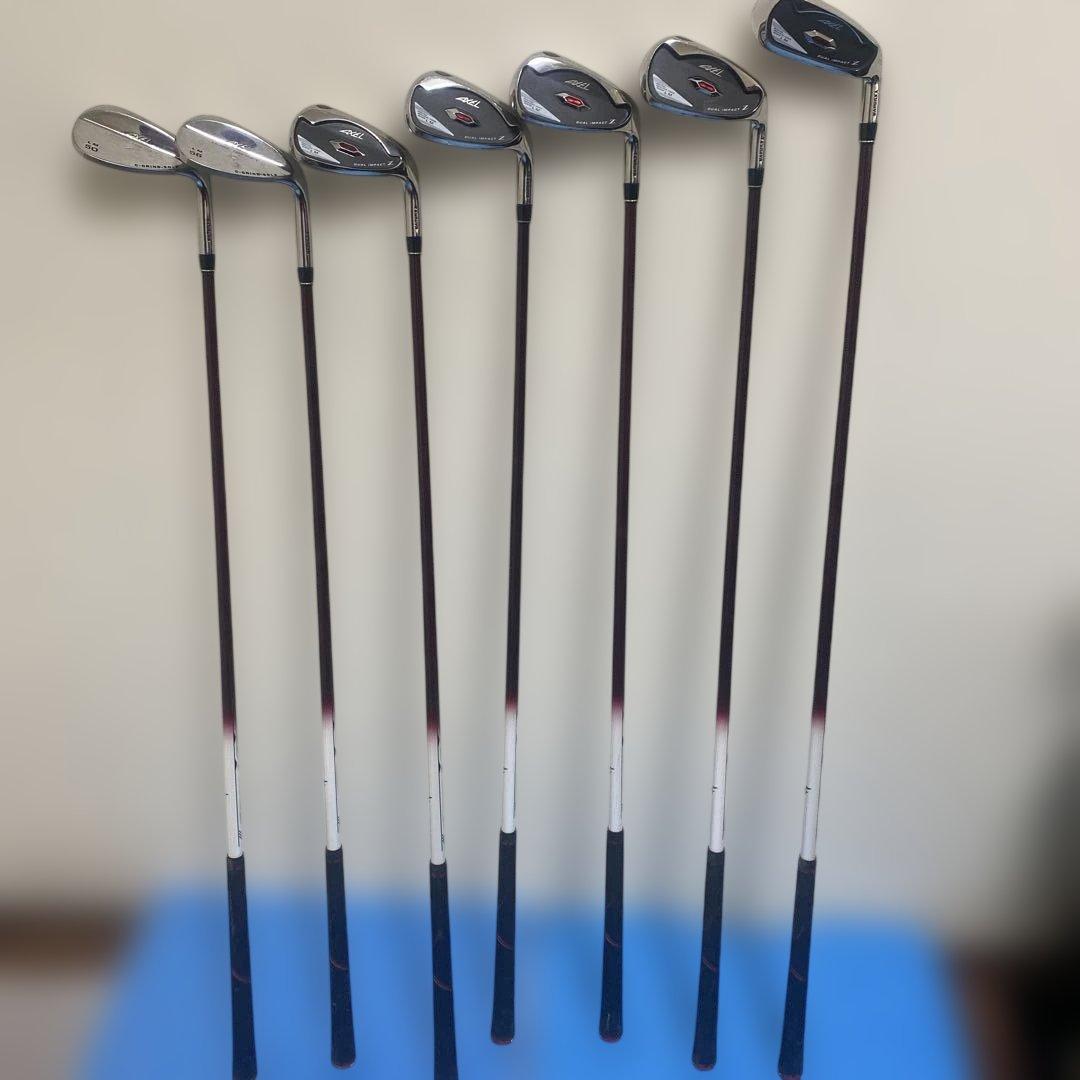 ゴルフクラブTSURUYA AXEL DUAL IMPACT Z LM 7本