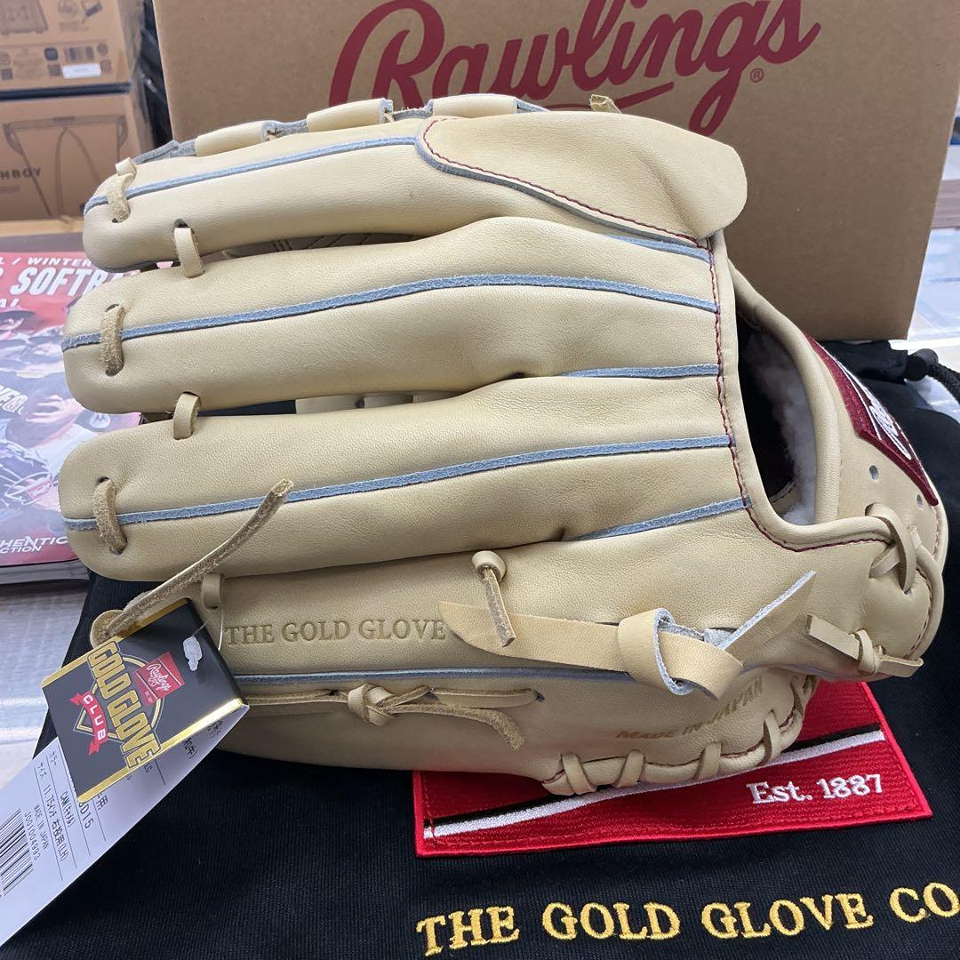 ローリングス硬式投手用グローブ　HOHジャパン　湯もみ型付けサービス